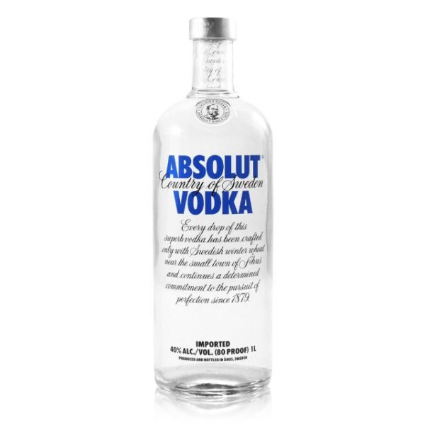 Absolute Vodka 1litre