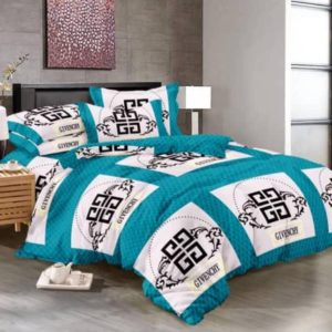 Bedsheet, Pillowcases and Duvet