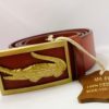 Quality Designer Leather Belt - Brown - Image 7