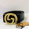 Quality Designer Leather Belt - Black - Image 6