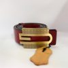 Quality Designer Leather Belt - Brown - Image 4