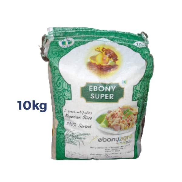 Ebony Super Quality Parboiled Rice - 10kg